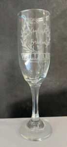 Custom Engraved Champagne Flute - Your Art, Your Text - Picture 1 of 1