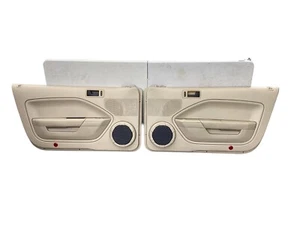 05 06 07 08 09 10 Ford Mustang Tan Camel Door Panels Driver Passenger Shaker - Picture 1 of 24