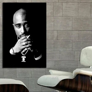 EB024 Tupac 2Pac Rap Hip Hop Art Music Musician Poster and Canvas - Picture 1 of 6