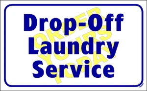 "Drop off Laundry service"-L324 - Picture 1 of 1