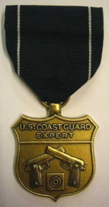 COAST GUARD EXPERT PISTOL SHOT MEDAL - Picture 1 of 1