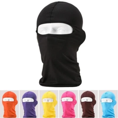 MARKENLOS Winter Ski Maske Halstuch Sturmhaube Motorrad Mütze Schlauchschal Halswärmer