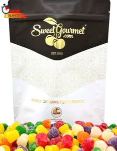 Sweetgourmet Gocce di Spezie Caramelle, Gocce di Gomma Vecchio Stile, 6 Gusti Caramelle di Gelatina, 1 - Foto 1 di 12