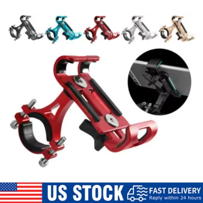 360° Aluminum Motorcycle Bike Bicycle GPS Cell Phone Holder Handlebar Mount LOT - Image 1 of 4