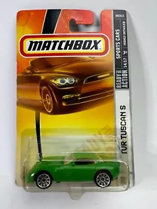 Matchbox TVR Tuscan S #22 in Lime Green 14/17 on original card - Picture 1 of 6