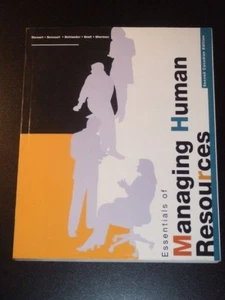ESSENTIALS OF MANAGING HUMAN RESOURCES 2nd Canadian Ed 2005 Stewart Belcourt - Picture 1 of 1