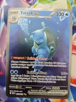 Turtok Ex 200/165 Near Mint Deutsch Pokemon 151 SIR - Bild 1 von 4