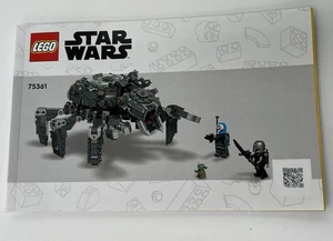 LEGO® Star Wars 75361 Spider Tank nur Anleitung - Bild 1 von 3