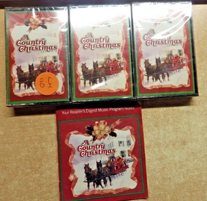 Vintage Readers Digest 3 Cassettes Box Set A Country Christmas 1992 w booklet - Picture 1 of 4