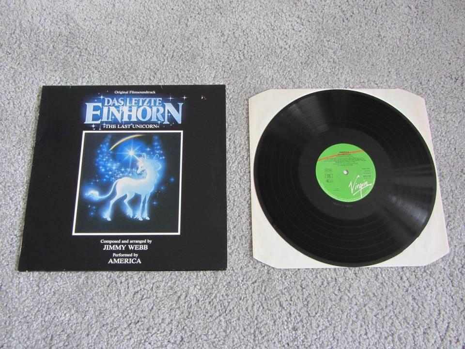 Das letzte Einhorn / The Last Unicorn - Soundtrack - 12" LP 33 RPM  - Bild 1 von 4