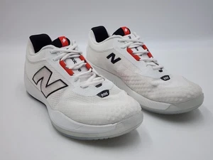 New Balance Fuelcell 996V6 Mens 11 (2E) White Hardcourt Tennis Shoes - Picture 1 of 9
