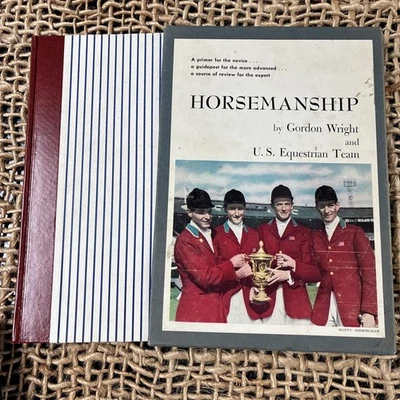 Horsemanship by Gordon Wright, 1958 First  Edition.; w/Slipcase - Image 1 of 4