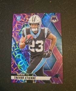 2025 Panini Mosaic Revor Etienne Purple Scope RC PANTHERS SSP #340 - Bild 1 von 1