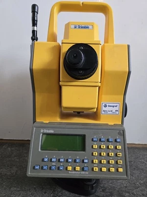 Trimble 600 ATS robotic total station incl Geodimeter 600 CU FREE SHIPPING - Image 1 of 4
