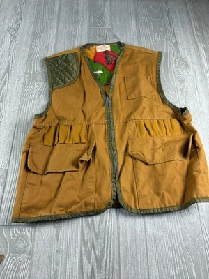 Vintage SafTBak Hunting Vest Mens Duck Hunting Zip Up Outdoor Pockets - Image 1 of 4