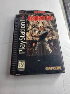 Vintage Retro RESIDENT EVIL PLAYSTATION GAME LONGBOX Video Game - Picture 1 of 7