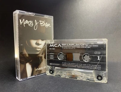 Mary J Blige WHAT'S THE 411? Vintage Cassette MCC 10681 **1ST ISSUE 1992** RARE - Image 1 of 4