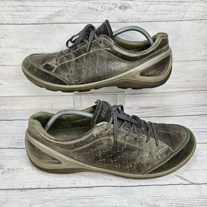 Scarpe da passeggio Ecco Biom Grip 1.1 Urbaneering in pelle di yak grigio. Uomo 11 (44 euro) - Foto 1 di 7