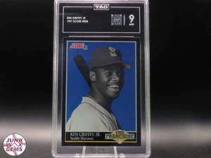 1991 Score The Franchise #858 Ken Griffey, Jr. TAG 9 MINT - Picture 1 of 2