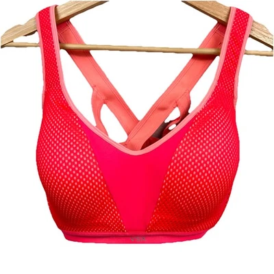 INCREDIBLE by Victoria's Secret Sports Bra  Size 36D Pink Crossback Full Support - Image 1 of 4
