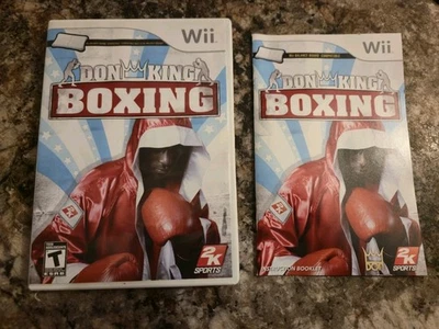Don King Boxing Nintendo Wii 2009 CIB w/Manual Excellent Condition! - Image 1 of 3
