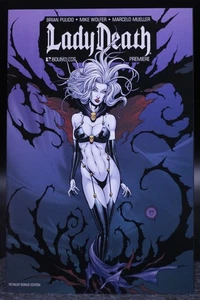 Lady Death Premiere (2010) #0 Matt Martin 1 en 50 variante cubierta ilimitada casi nueva- - Imagen 1 de 3
