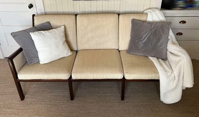 Ole Wanscher Mahogany Sofa, Danish Mid-century Modern - Image 1 of 4