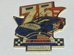 NASCAR Driver Pin #75 Todd Bodine Factory Store America Outlet Center Butch Mock - Picture 1 of 2
