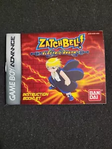Gba Zatch Glocke Bedienungsbroschüre - Bild 1 von 2