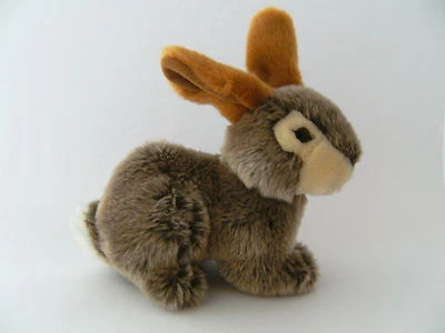 Plüschtier Feldhase 20cm Stofftier Plüschtiere Kuscheltiere Stofftiere Kaninchen - Bild 1 von 2