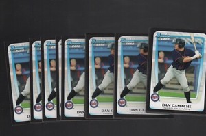 (57) COUNT LOT DAN GAMACHE 2011 BOWMAN DRAFT PICKS AND PROSPECTS  #BDPP72