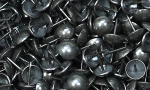 UFFY- Black Oxide Decorative Upholstery Tack Nail 7/16" x 1/2" - Picture 1 of 2