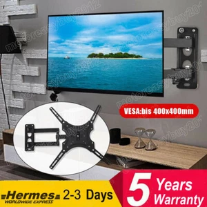 TV Wall Mount Bracket Swing Arm Tilt Swivel 24/28/32/40/43/49/50/55/60 Inch LED - Picture 1 of 11