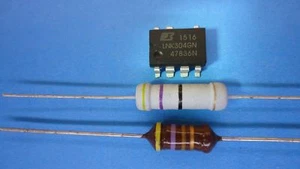 LNK304GN + Widerstand 47 Ohm 3 Watt +1 HF Drossel 470µH, Waschmaschne, .... - Picture 1 of 1