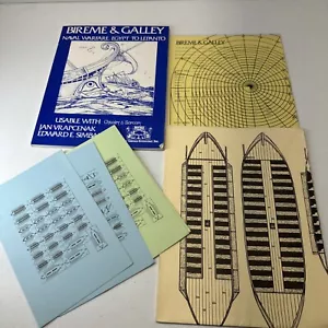 1978 Bireme & Galley Naval Warfare: Egypt to Lepanto by Fantasy Games Unlimited - Picture 1 of 12