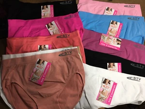 ⭐ 12 Bragas MULTICOLOR STV Talla M-L-XL-XXL-XXXL- XXXXL  Sin costuras  24h ⭐ - Imagen 1 de 1