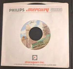 Jerry Lee Lewis Boogie Woogie Country Man 45 RPM 7" Mercury 1975 NM - Picture 1 of 8
