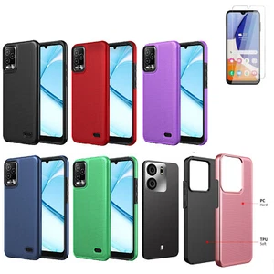 Coque Téléphone pour Blu View 5 (B160V) Double Couche Protection Chute Housse Texturée - Photo 1 sur 18