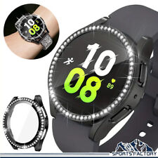 For Samsung Galaxy Watch 6 40/44mm Hard Case Screen Protector Full Cover Bling