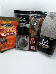 Realtree Men's XL Mid Weight Performance Fleece Camo Thermal Bottom Bundle - Bild 1 von 1