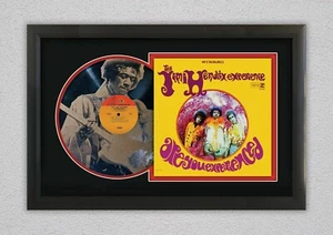 Pantalla de vinilo negra grabada con láser Jimi Hendrix Are You Experience edición limitada - Imagen 1 de 4