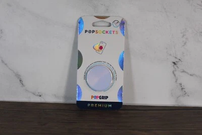 PopSockets 800496 PopGrip with Swappable Top Color Chrome Mermaid White - Image 1 of 2
