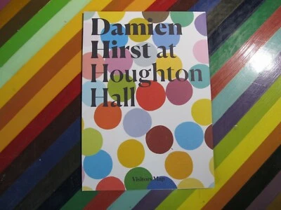 винтажный флаер 2000-х Damien Hirst Houghton Hall 2018 карта посетителей художественное шоу - Изображение 1 из 4