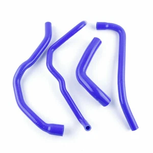 Blue For Triumph Speed Triple 955i 955 2003 Silicone Radiator Coolant Hose - Foto 1 di 12