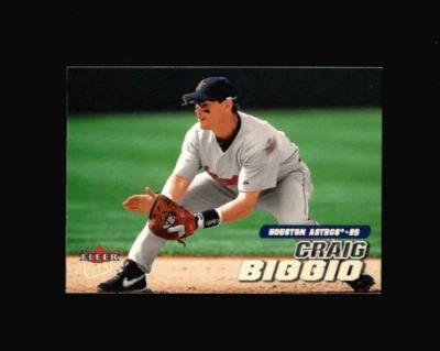 2001 Fleer Ultra #214 CRAIG BIGGIO Astros NRMT - Image 1 of 2