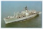 Uss Sylvania Afs-2 Combat Stores Ship Navy Ship San Diego California Ca Postcard