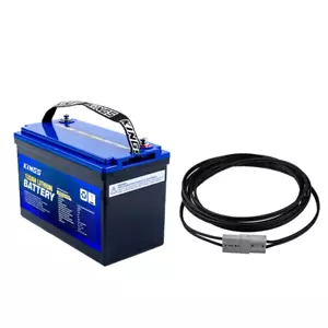 Kings 120Ah Lithium LifePO4 Prismatic Cell Battery +Solar Extension Lead 6 Metre - Picture 1 of 8