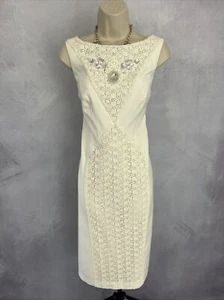 Julien Macdonald Ladies Mother Of The Bride Dress Special Occasion Size UK 16 - Picture 1 of 17