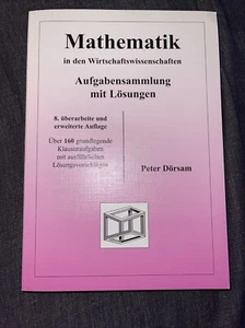 Mathematik in den Wirtschaftswissenschaften - Aufgabensammlung mit Lösungen PD - Bild 1 von 4