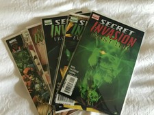 Secret Invasion Front Line (Marvel, 2008) #1,2,3,4,5 +Secret Invasion Saga VF/NM